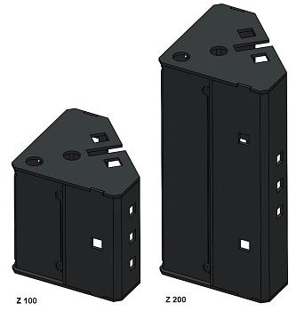 Угловой элемент цоколя, 4шт.