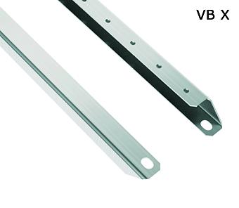 Рейка для глухой двери вертикальная, 2шт. 