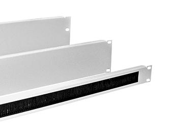 Панель 19” с щеточным вводом для кабелей, 2шт.