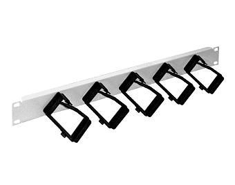 Панель 19" с кабельными организаторами