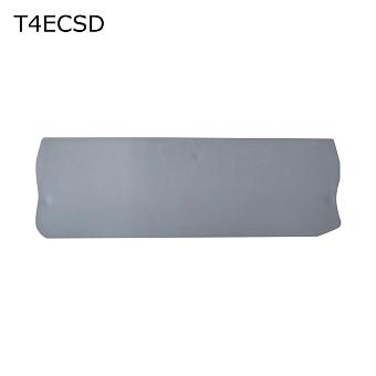 Крышка торцевая для 4-контактной пружинной клеммы 4 мм2, серая