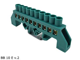 Шина заземления 10 точек