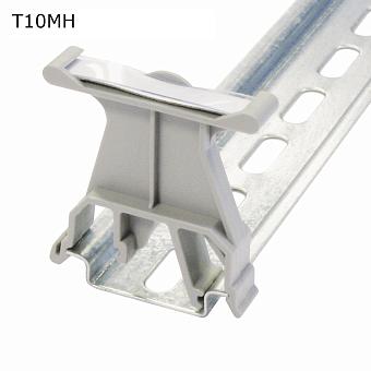 Держатель маркировки на DIN-рейку, серый