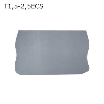 Крышка торцевая для 2-контактной пружинной клеммы 1,5-2,5 мм2, серая